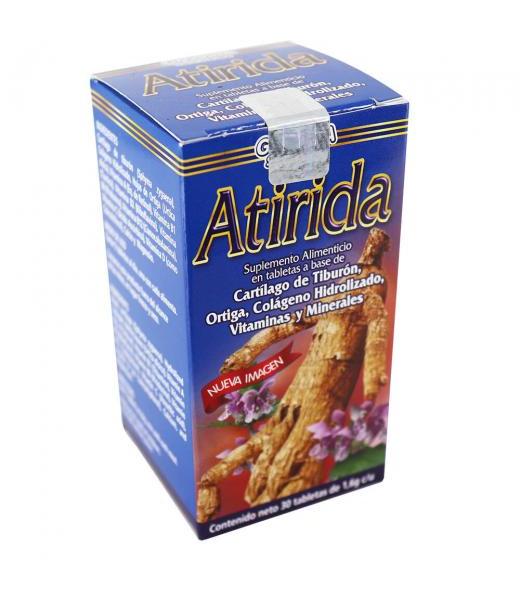 TBS. ATIRIDA C 30 C CARTILAGO DE TIBURONORTIGACOLAGENO HIDROLIZAD GN+VIDA