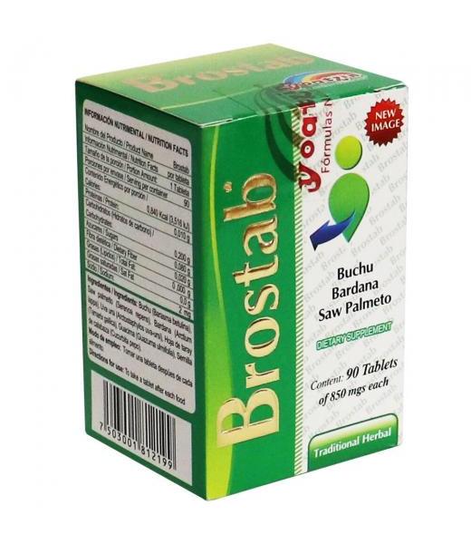 TBS. BROSTAB C 90 BUCHU BARDANA Y SAW PALMETO EMPACADORA YOATZIN