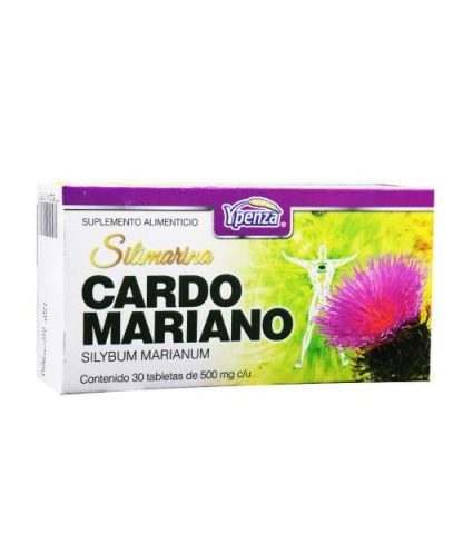 TBS. CARDO MARIANO SILIMARINA C 30 500MG SOLO PARA DIABETICOS