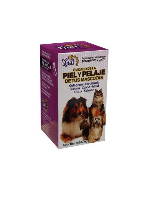 TBS. CUIDADO DE LA PIEL Y PELAJE DE TUS MASCOTAS SABOR POLLO C 60 YPET SUPLEMENTOS ALIMENTICIOS PARA PERROS Y GAT