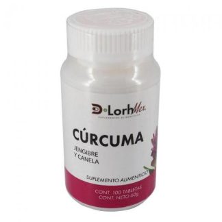 TBS. CURCUMA JENGIBRE Y CANELA. C 100 DLORHMEX