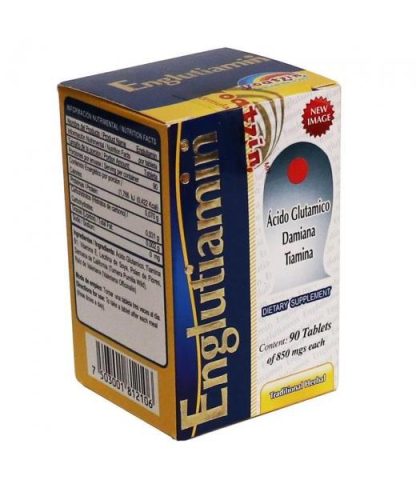 TBS. ENGLUTIAMIN C 90 ACIDO GLUTAMICODAMIANATIAMINA EMPACADORA YOATZIN