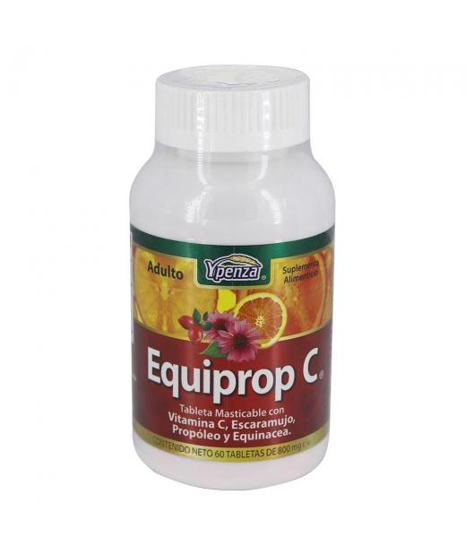 TBS. EQUIPROP C 800 MG VITAMINA C ESCARAMUJO PROPOLEO Y EQUINACEA SOLO PARA DIABETICOS