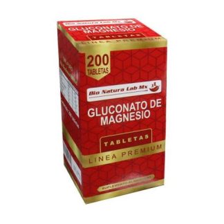 TBS. GLUCONATO DE MAGNESIO C 200 GUMMA CORPORATION