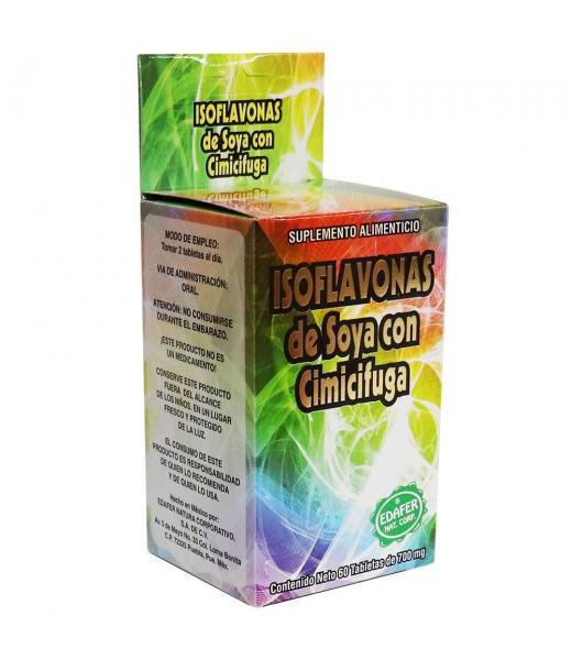 TBS. ISOFLAVONAS DE SOYA CON CIMICIFUGA C 60 EDAFER NATURA