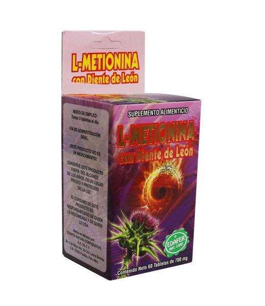 TBS. L-METIONINA CON DIENTE DE LEON C 60 EDAFER NATURA