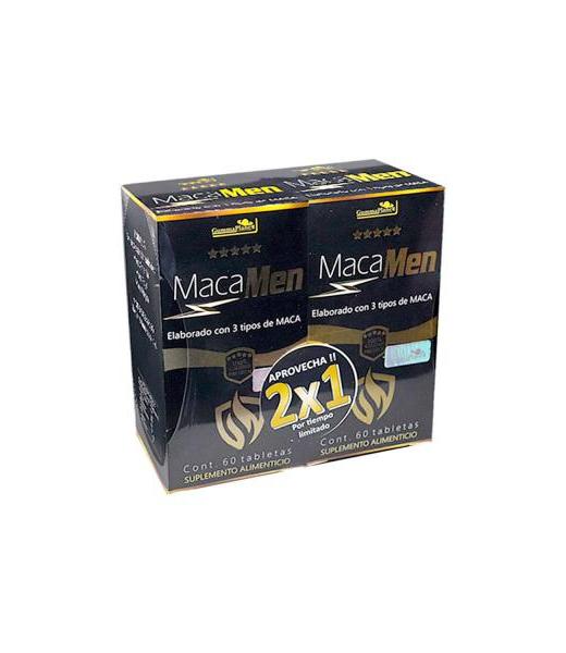 TBS. MACA MEN DUO C 60 OFERTA 2X1 GUMMA CORPORATION