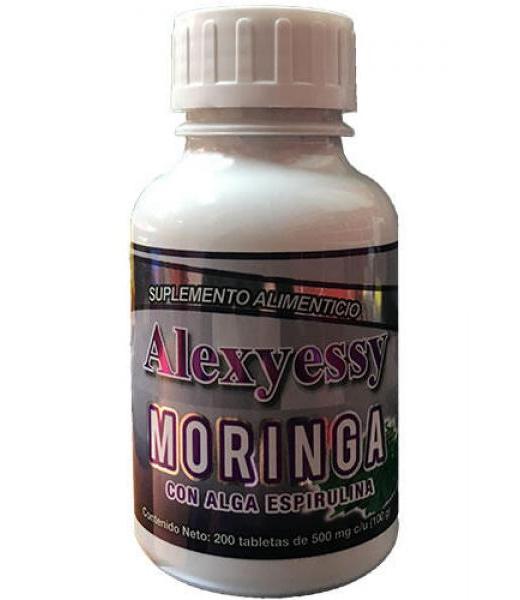TBS MORINGA C ALGA ESPIRULINA ALEXJESSY C 200 NUTRY SALUD
