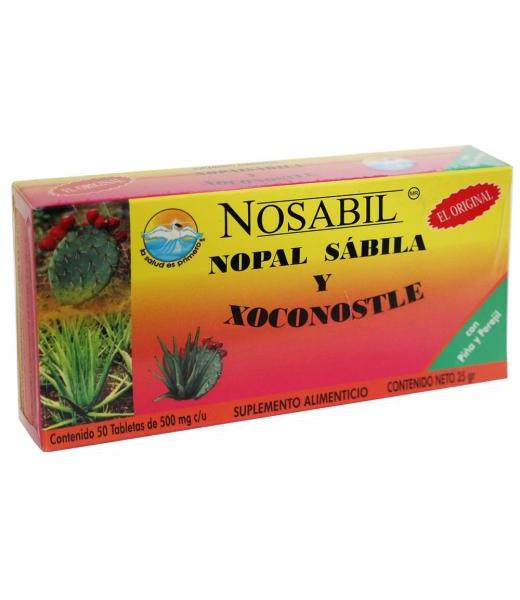 TBS. NOSABIL NOPAL SABILA Y XOCONOSTLE C 50 MUNDO NATURAL