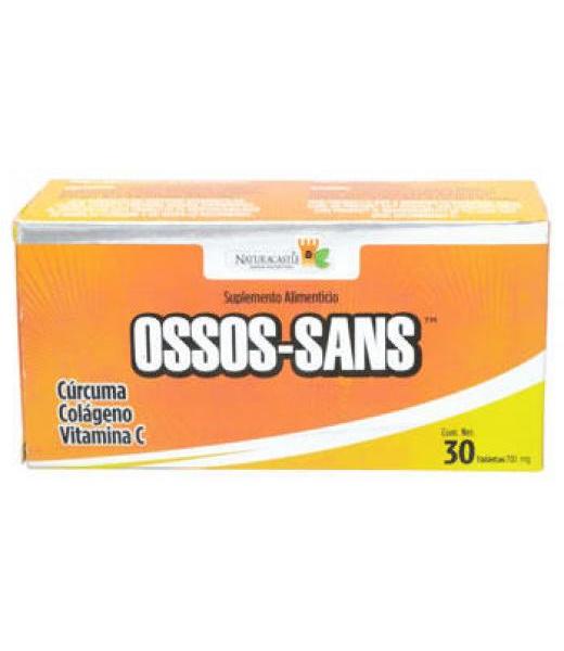 TBS. OSSOS-SANS C 30 CURCUMACOLAGENO Y VITAMINA C. SUKUNAI KIROS