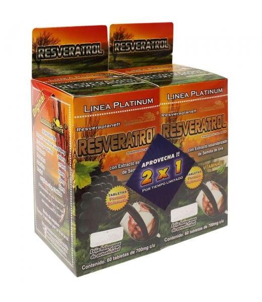 TBS. RESVERATROL C 60 OFERTA 2X1 GUMMA CORPORATION
