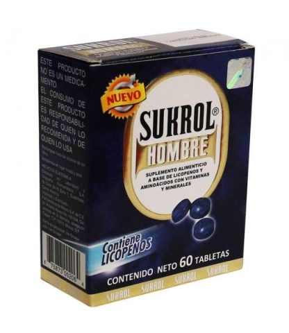 TBS. SUKROL HOMBRE C 60 A BASE DE LICOPENOS Y AMINOACIDO CON VIT FARMAMEDICA