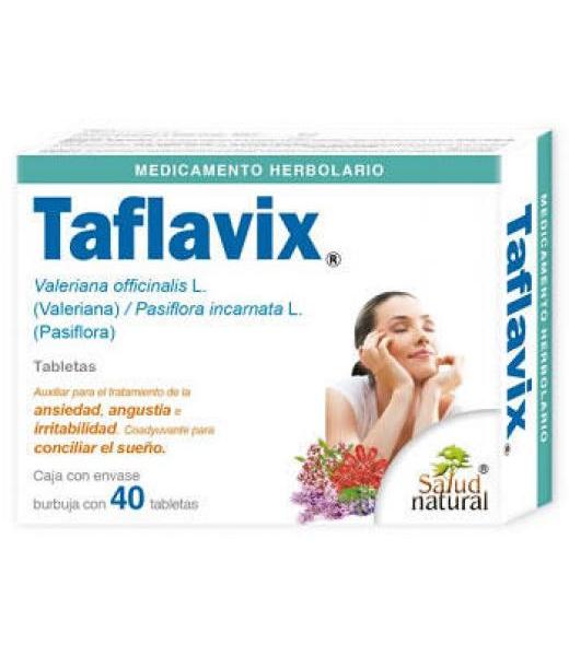 TBS. TAFLAVIX C 40 VALERIANA Y PASIFLORA SALUD NATURAL