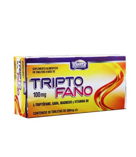 TBS. TRIPTOFANO C 30 100 MG L-TRIPTOFANO GABA MAGNESIO Y VIT B6 SOLO PARA DIABETICOS
