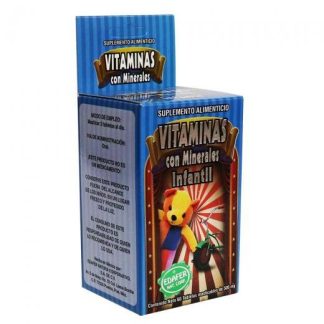 TBS. VITAMINAS C MINERALES INFANTIL C 60 EDAFER NATURA