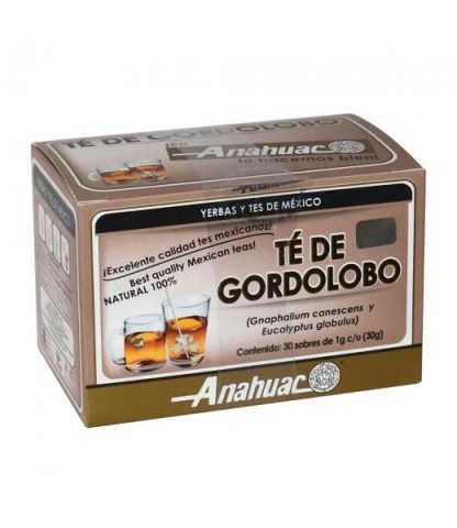 TE DE GORDOLOBO C 30 BOLSAS. ANAHUAC