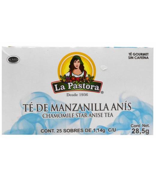 TE DE MANZANILLA CON ANIS 25 SOB LA PASTORA