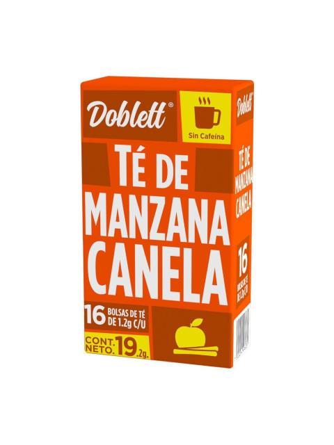 TE DOBLETT MANZANA CANELA 16 SOBRES DE 1.2 GR