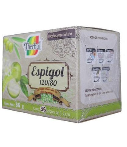INFUSION ESPIGOL C 36 SOB. DE 1 GR CON ALPISTE Y OLIVO THERBAL