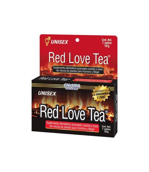 TE RED LOVE TEA C 1 SOB DE 10 GR VIGORIZANTE PARA HOMBRE Y MUJER GN+VIDA