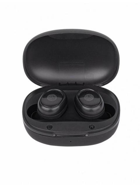 TECHZONE AUDIFONOS INTRAURICULARES CON MICROFONO TZWS03 INALAMBRICO BLUETOOTH USB-C NEGRO