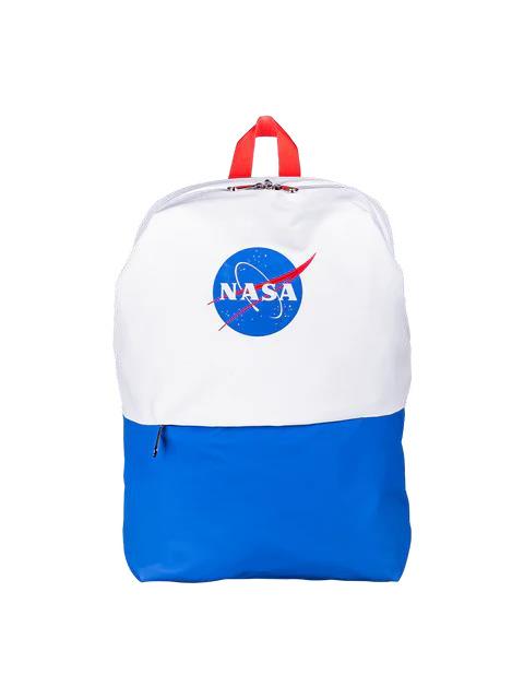 TECHZONE MOCHILA DE NYLON NSB22320-1 PARA LAPTOP 15.6 BLANCO-AZUL