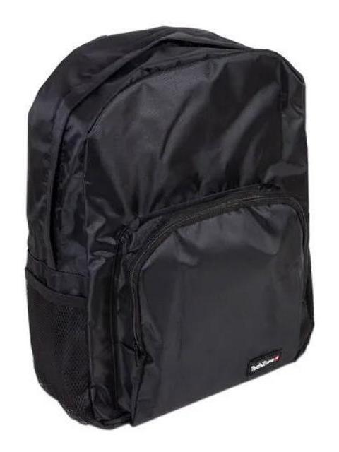TECHZONE MOCHILA TZLBP02 DE NYLON PARA LAPTOP 15.6 NEGRO