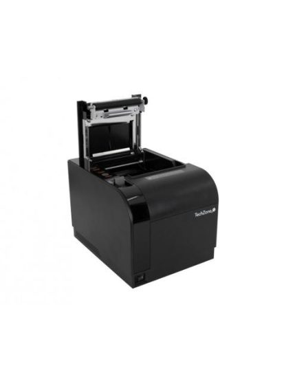 TECHZONE TZBE301 IMPRESORA DE TICKETS TERMICO 203DPI USB SERIAL ETHERNET NEGRO - Image 3
