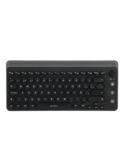 TECLADO ACTECK UNY COMP TI685 TKL INALAMBRICO BLUETOOTH-USB NEGRO (ESPANOL)