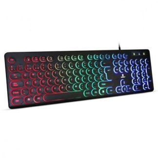 TECLADO BROBOTIX 963098 ALAMBRICO USB NEGRO (ESPANOL)