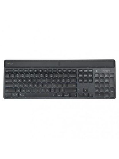 TECLADO BT CARGA SOLAR INALAMBRICO AKB868