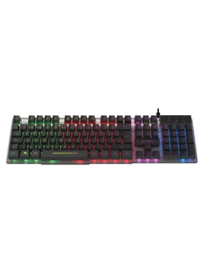 TECLADO GAMER ACTECK AUREAN II TA220G ALAMBRICO USB NEGRO