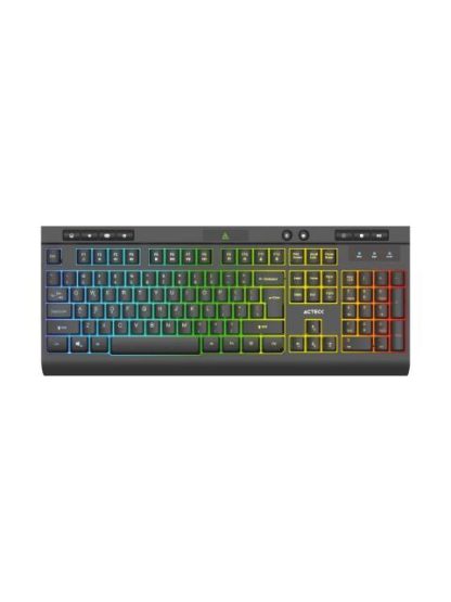 TECLADO GAMER ACTECK AUREAN PRO TA477G ALAMBRICO USB NEGRO