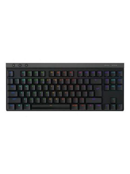 TECLADO GAMER LOGITECH G515 LIGHTSPEED TKL LED RGB TKL TECLADO MECANICO LOGITECH GL TACTILE INALAMBRICO RF INALAMBRICO-BLUETOOTH NEGRO INGLES