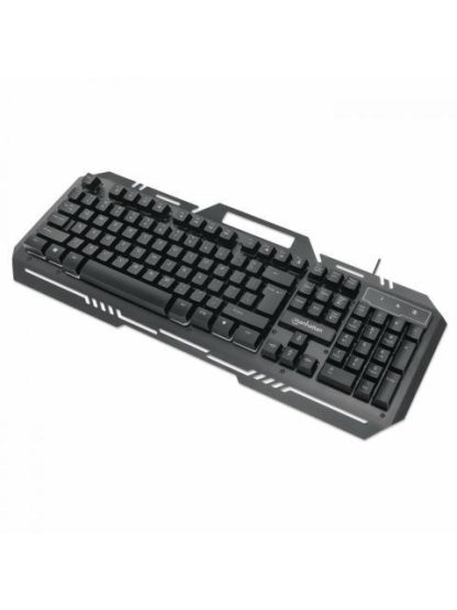 TECLADO GAMER MANHATTAN 180610 RGB ALAMBRICO NEGRO (ESPANOL) - Image 5