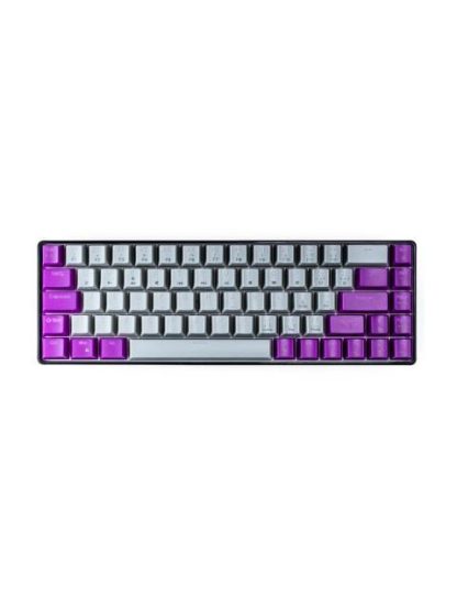 TECLADO GAMER NACEB NA-0963G LED RGB 60% TECLADO MECANICO OPTICO ALAMBRICO USB MULTICOLOR INGLES