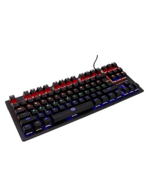 TECLADO GAMER VORTRED ALPHA RGB TECLADO MECANICO ALAMBRICO NEGRO (ESPANOL)