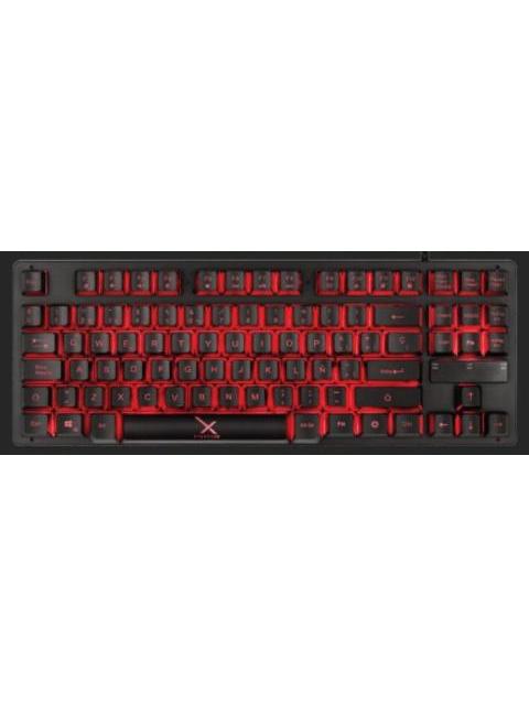 TECLADO GAMER XZEAL XST-300 LED ALAMBRICO NEGRO (ESPANOL)
