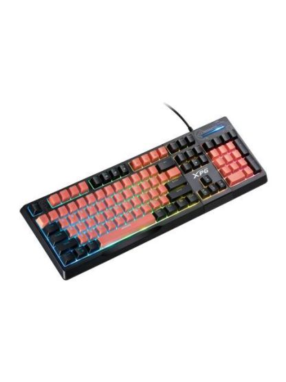 TECLADO GAMING XPG MERA SEEKER MEMBRANA SENSACION MECANICA ILUMINACION RGB NEGRO.(SEEKER105ZBK-OGCES) - Image 2