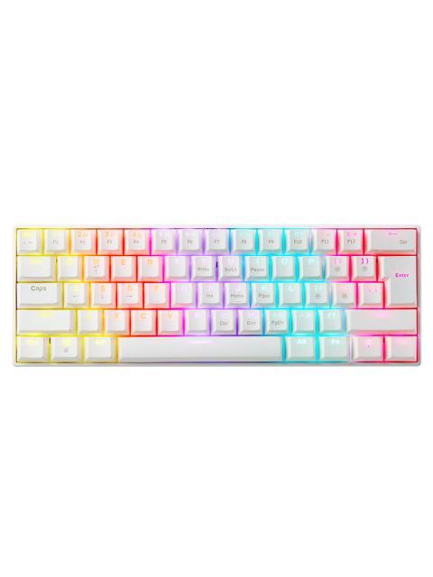 TECLADO GAMING XPG SUMMONER MINI SWITCH OUTEMU BLUE. CON ILUMINACION RGB EN ESPANOL. BLANCO. SUMMONERMINI61BLWHCES
