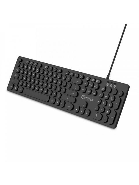 TECLADO GETTTECH GTI-28201 ALAMBRICO USB NEGRO (ESPANOL - ESPANA) - Image 5