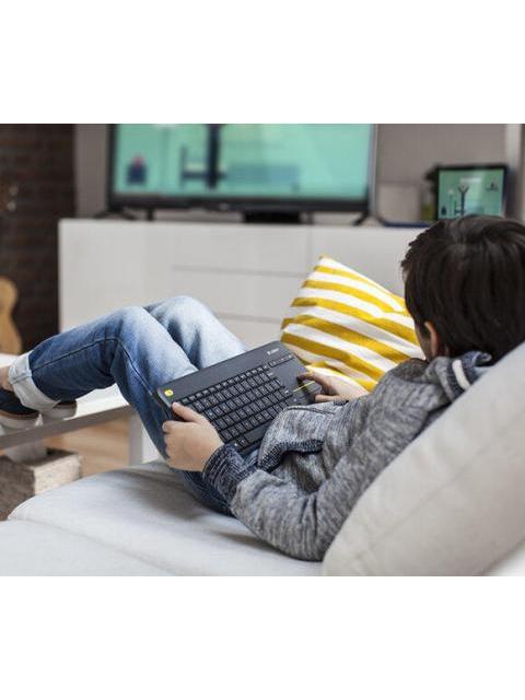 TECLADO LOGITECH TOUCH K400 PLUS INALAMBRICO USB NEGRO (ESPANOL) - Image 6