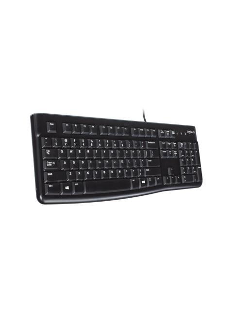 TECLADO LOGITECH K120 USB ALAMBRICO NEGRO (ESPANOL)