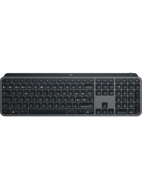 TECLADO LOGITECH MX KEYS S INALAMBRICO RF WIRELESS-BLUETOOTH GRAFITO (ESPANOL)