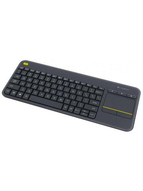 TECLADO LOGITECH TOUCH K400 PLUS INALAMBRICO USB NEGRO (ESPANOL)