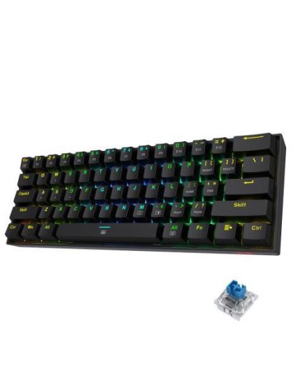 TECLADO MECANICO REDRAGON DRAGONBORN INGLES NEGRO RGB - Image 4
