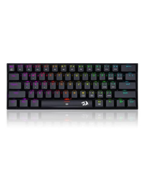 TECLADO MECANICO REDRAGON DRAGONBORN K630RGB BROWN INGLES NEGRO RGB
