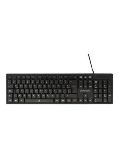 TECLADO MOUSE USB Y DIADEMA PERFECT CHOICE PC-201717 NEG V - Image 2