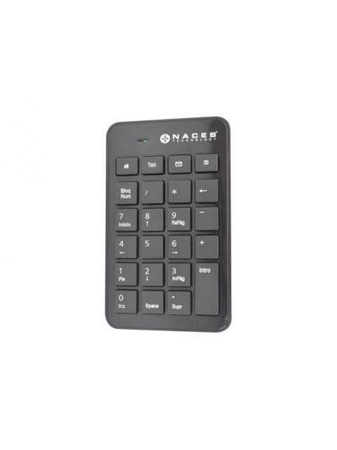 TECLADO NUMERICO NACEB TECHNOLOGY NA0104 NUMERICO NEGRO