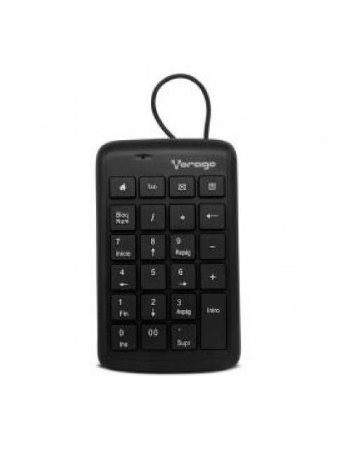TECLADO NUMERICO VORAGO KB105 USB NOTEBOOK-PC NEGRO